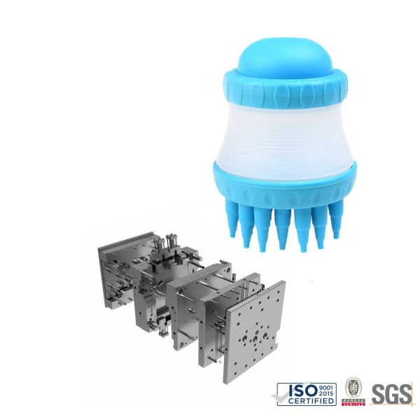 新型寵物浴缸按摩刷狗貓美容清潔產(chǎn)品塑料注射成型機(jī)